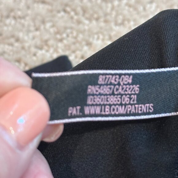 Victoria's Secret Sports Bra Racerback Lightweight Black Size 32DD #817743-QB4 - Picture 9 of 12